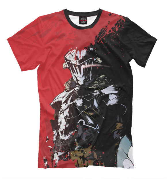 Футболка для мальчиков с изображением Убийца Гоблинов цвета Молочно-белый