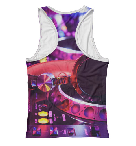 

Майки борцовки Print Bar, Белый, I am a DJ