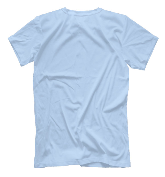 Мужская футболка с изображением Регата цвета Белый