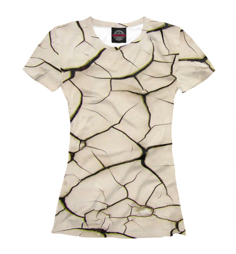 

Футболки Print Bar, Белый, Трещины