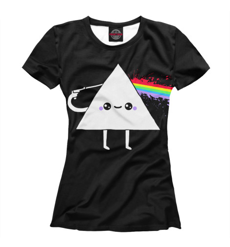 

Футболки Print Bar, Белый, Треугольничек