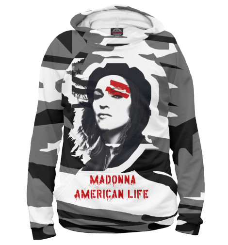 

Худи Print Bar, Белый, American Life