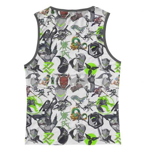 

Майки Print Bar, Белый, Genji