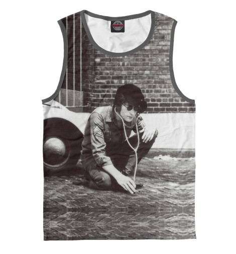 

Майки Print Bar, Белый, Джон Леннон