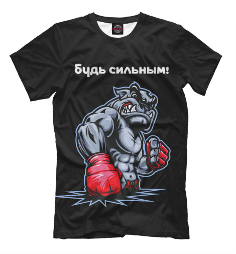 

Футболки Print Bar, Черный, Warrior