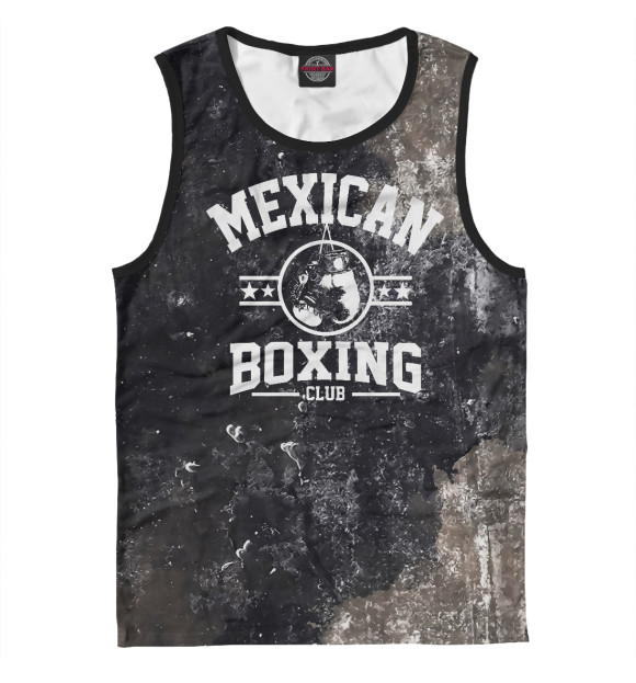 Майка для мальчика с изображением Mexican Boxing Club цвета Белый