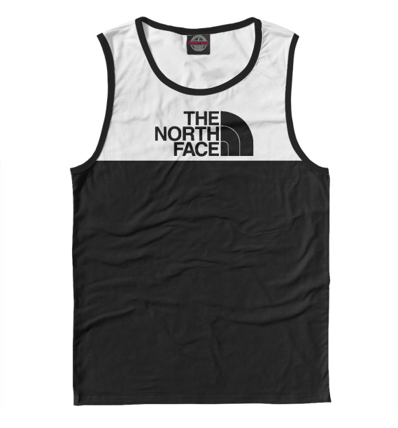Майка для мальчика с изображением The North Face цвета Белый