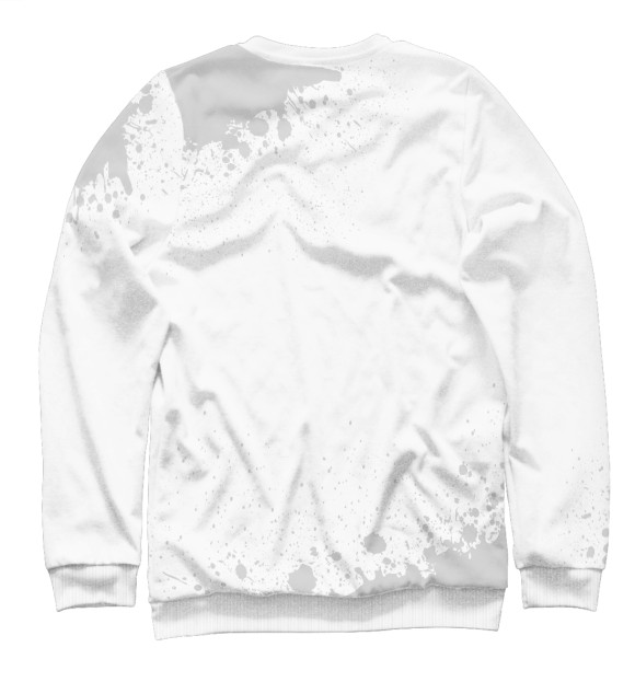 Свитшот для девочек с изображением Оля / Ограниченная Серия цвета Белый