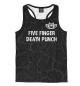 Мужская майка-борцовка Five Finger Death Punch Glitch Black