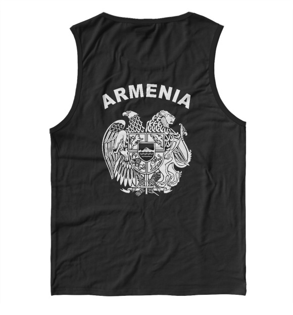Майка для мальчика с изображением Armenia цвета Белый