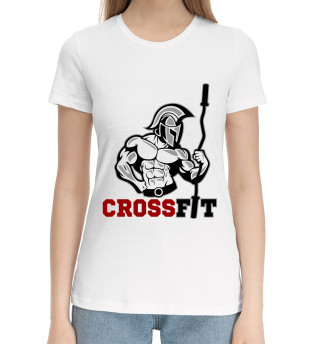 Хлопковая футболка для девочек Кроссфит