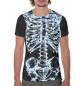 Мужская футболка Скелет