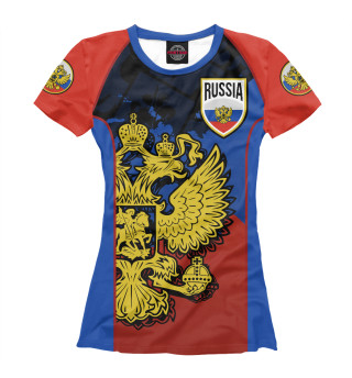 Футболка для девочек Russia