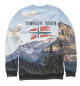 Мужской свитшот Компас Рун / IN NORWAY