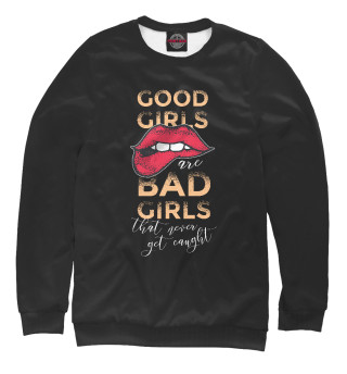 Женский свитшот Good girls bad girls