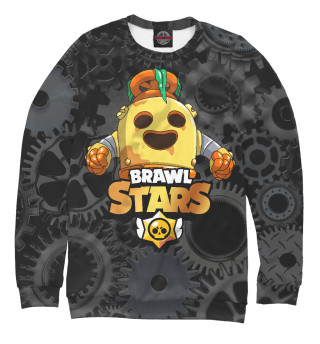 Мужской свитшот Brawl Stars Spike robot