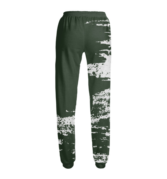 Женские спортивные штаны с притом Punk's not dead цвета Белый Женские спортивные штаны с изображением Punk's not dead цвета Белый