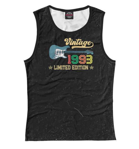 Майка для девочки с изображением Vintage 1993 Birthday Gifts цвета Белый