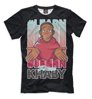 Мужская футболка Learn Khaby