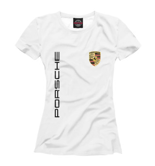Футболка для девочек Porsche