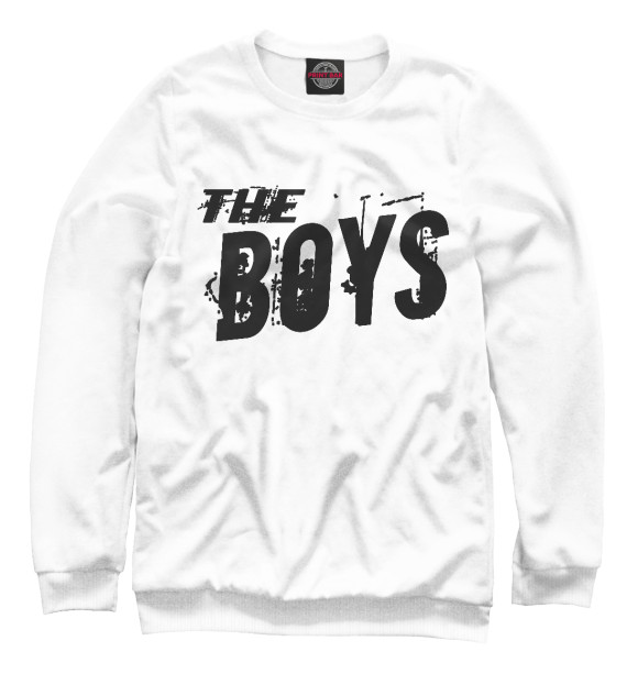 Свитшот для мальчиков с изображением The Boys цвета Белый