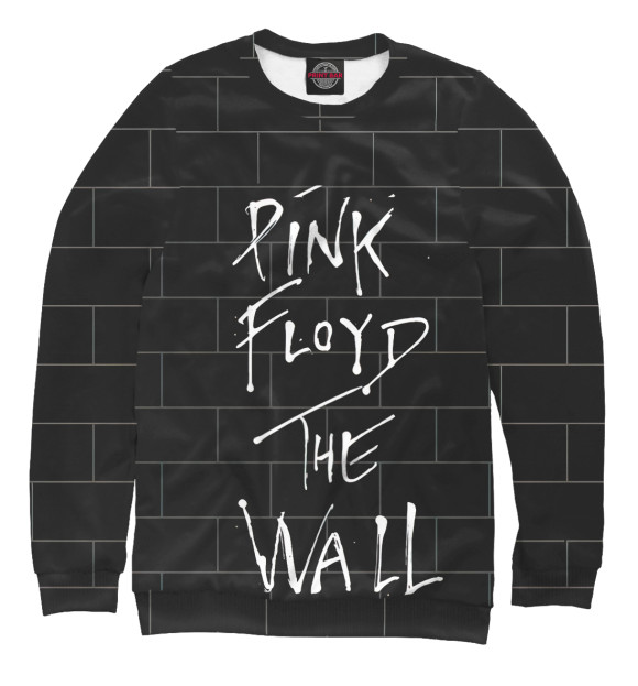 Свитшот для девочек с изображением Pink Floyd цвета Белый