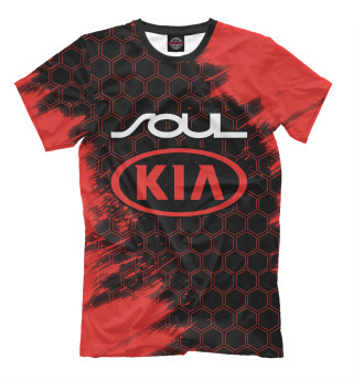 Мужская футболка Kia Soul | Краска