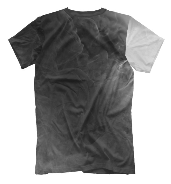 Мужская футболка с изображением Руслан / Танк цвета Белый