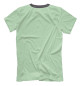 Мужская футболка Дятел (зеленый фон)