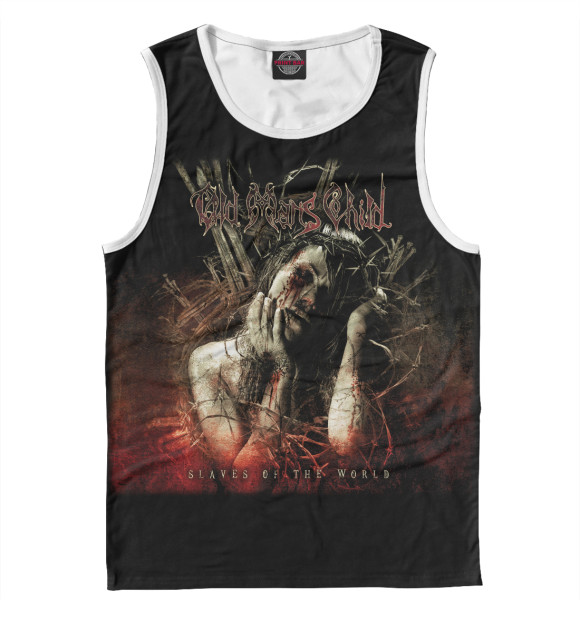 Майка для мальчика с изображением Oldman'schild цвета Белый