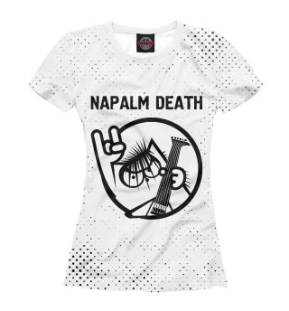 Футболка для девочек Napalm Death / Кот