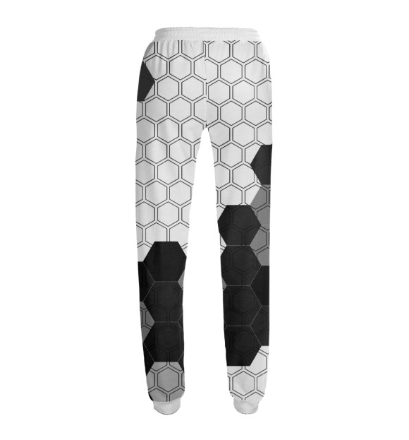 Женские спортивные штаны с изображением Майнкрафт цвета Белый