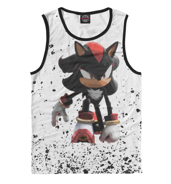 Майка для мальчика с изображением Sonic цвета Белый