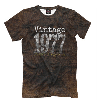 Мужская футболка Vintage 1977 Tee