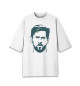 Мужская футболка оверсайз Messi