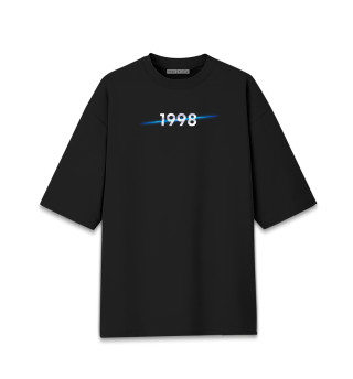 Женская футболка оверсайз Год рождения 1998