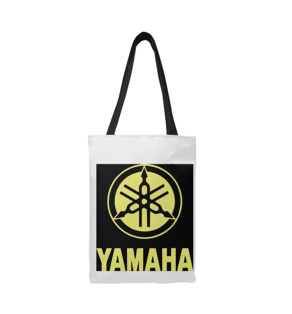 Сумка-шоппер с изображением Yamaha цвета 