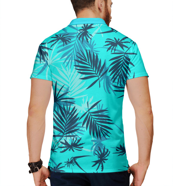 Мужское поло с изображением GTA Style Tommy Vercetti цвета Белый