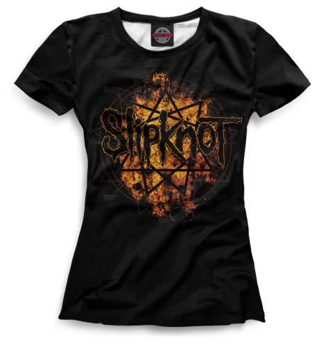 

Футболки Print Bar, Белый, Slipknot