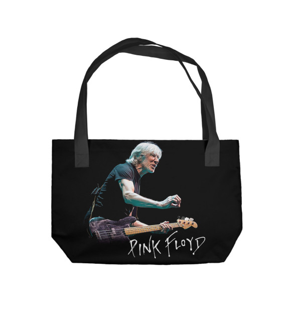 Пляжная сумка с притом Pink Floyd цвета  Пляжная сумка с изображением Pink Floyd цвета