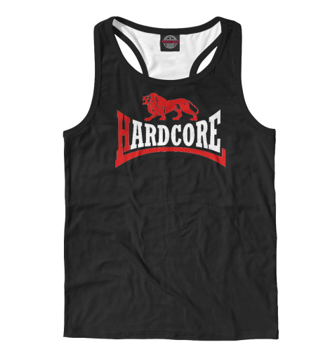 

Майки борцовки Print Bar, Белый, Hard Core Lion Black