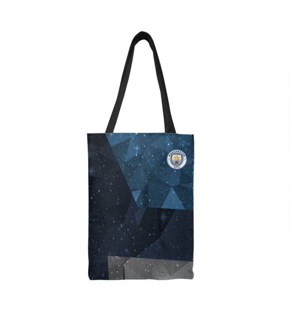 Сумка-шоппер с изображением FC Manchester City цвета 