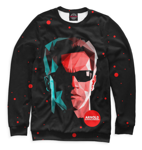 

Свитшоты Print Bar, Белый, Арнольд Шварценеггер