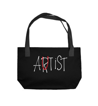 Пляжная сумка Artist / Autist оно