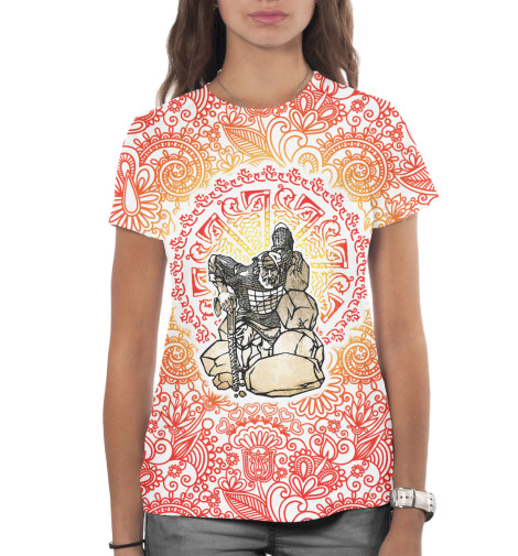 

Футболки Print Bar, Белый, Богатырь