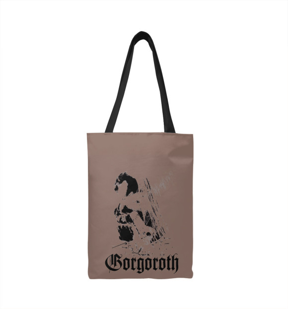Сумка-шоппер с изображением Gorgoroth цвета 