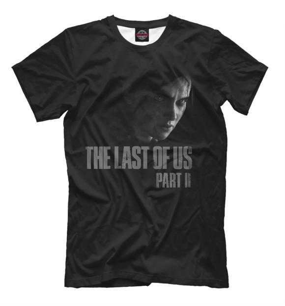Футболка для мальчиков с изображением The Last of Us 2 цвета Черный