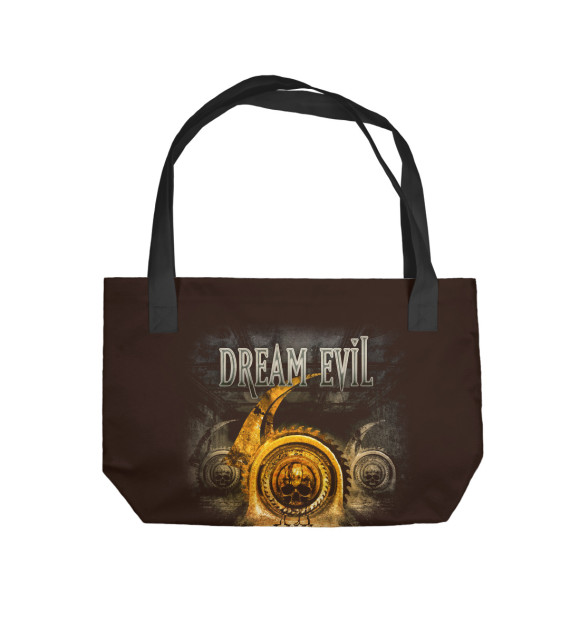 Пляжная сумка с изображением Dream Evil цвета 