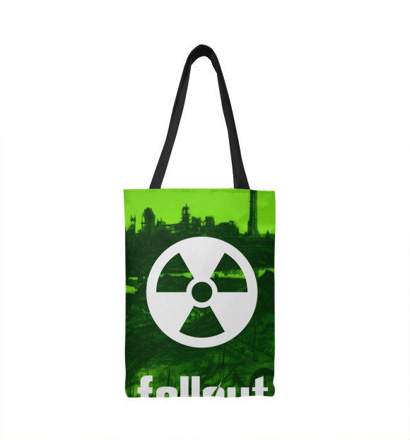 Сумка-шоппер с изображением Fallout-Олег цвета 