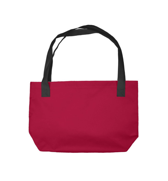 Пляжная сумка с изображением Москва цвета 